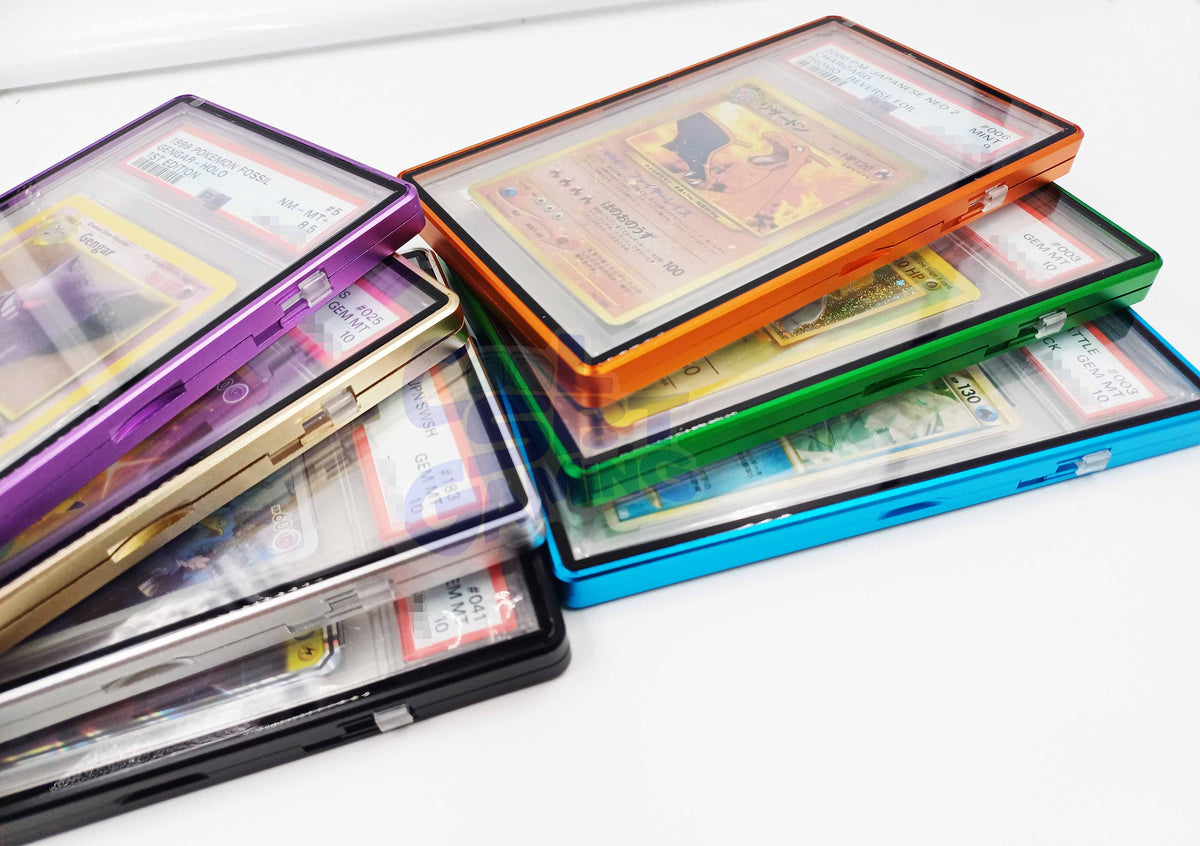 Metal UV Protective Case for CGC and PSA Slabs Cool Spot Gaming