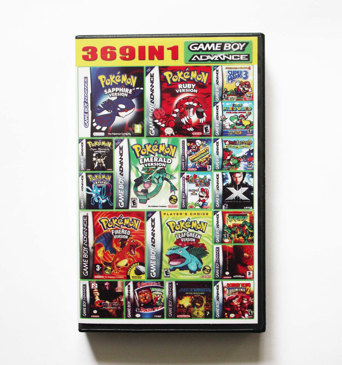 Gameboy advance sp 369 in 1 2025
