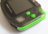 Game Boy Advance IPS V2 Console - Clear Black and Green
