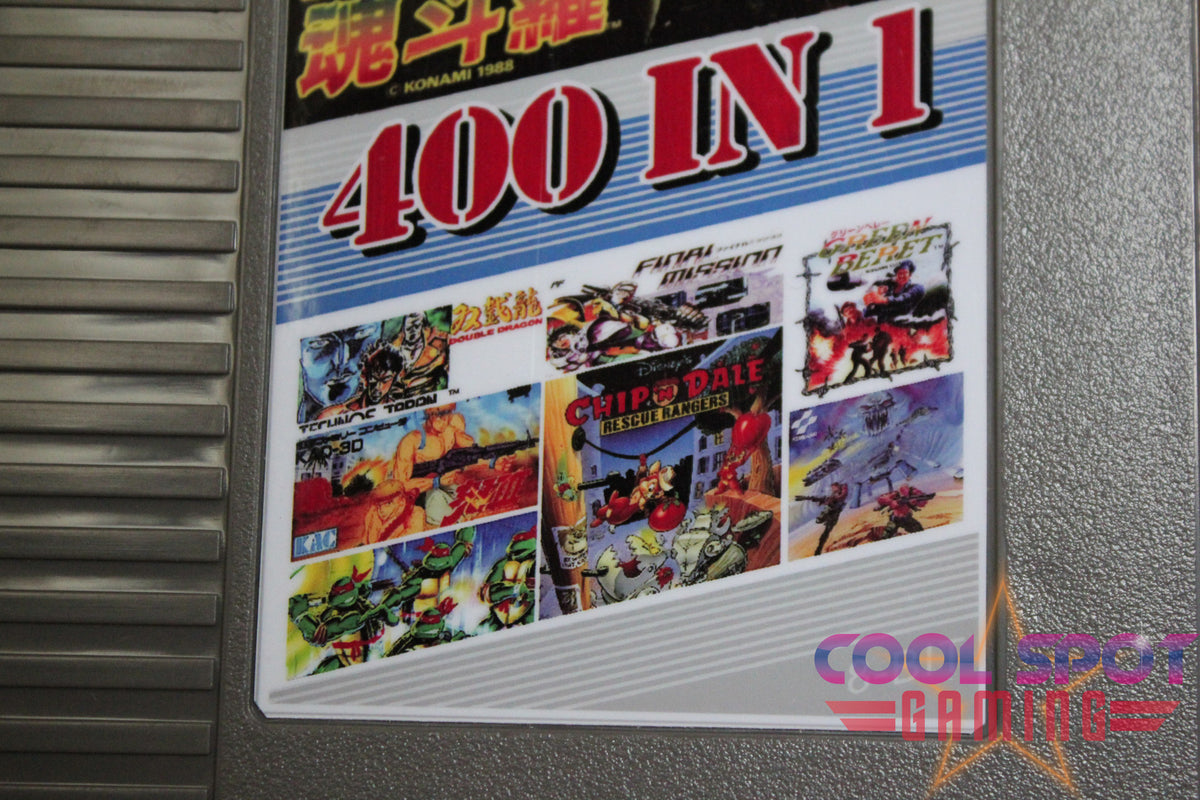 NES Cartridge 'Super Games 400 in 1' (Region-free) – Cool Spot