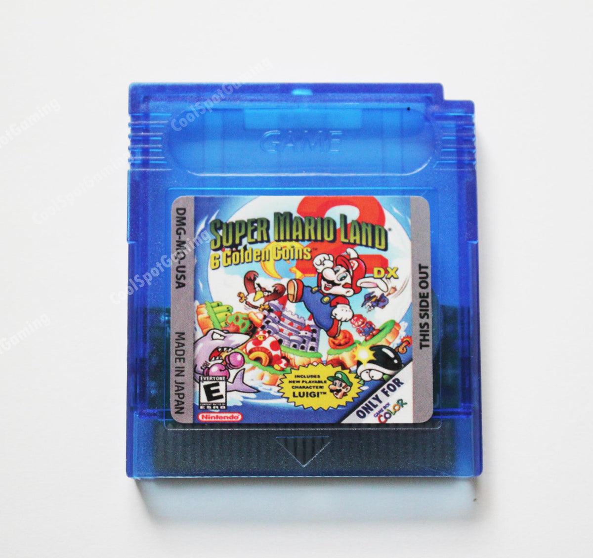 Super Mario Land 2 DX v1.8 Full Colour Game Boy Colour Cool
