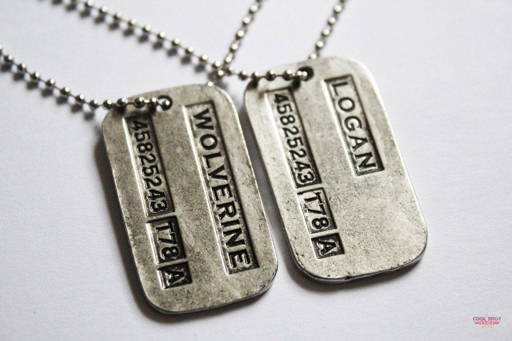 Wolverine tag best sale necklace