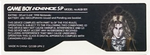Game Boy Advance SP Custom Back Stickers