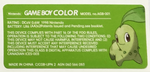 Game Boy Colour Custom Back Stickers
