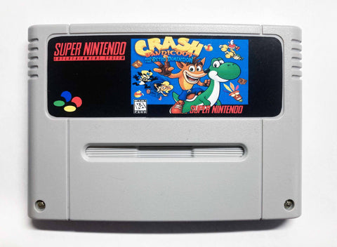 Crash Bandicoot and the Retro Dimension - SNES