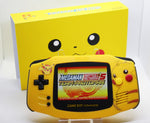 Game Boy Advance IPS V2 Console Pikachu Edition + Presentation Box