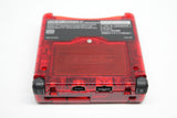 Game Boy Advance SP IPS V2 Console - Clear Red