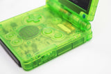 Game Boy Advance SP IPS V2 Console - Clear Green