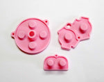 Game Boy Advance (GBA) Replacement Conductive Buttons - Pink