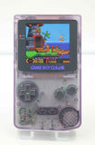 Game Boy Colour IPS Console - Clear Atomic Purple