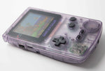 Game Boy Colour IPS Console - Clear Atomic Purple