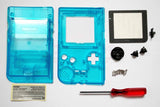 Game Boy Pocket Replacement Housing Shell Kit - Clear Blue