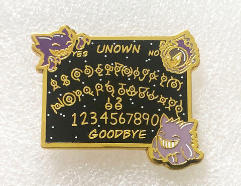 Gengar Haunter Gastly Ouija Board - Pin
