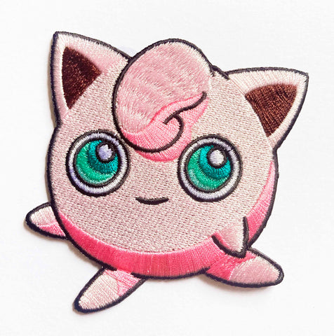 Jigglypuff Pokemon Embroidery Patch