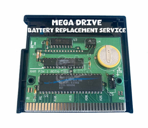 Mega Drive Game Battery Replacement Service