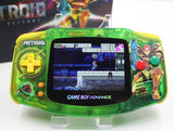 Game Boy Advance IPS V2 Console Metroid Edition + Presentation Box
