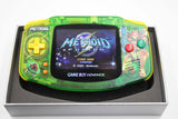 Game Boy Advance IPS V2 Console Metroid Edition + Presentation Box