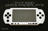 PSP 1000 Series - Replacement White Faceplate