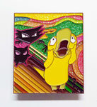 Psyduck Scream Pin Badge