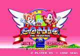 Sonic the Hedgehog 2: Pink Edition for Sega Mega Drive/Genesis
