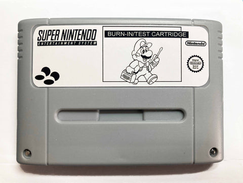 SNES Burn-in Test Cartridge