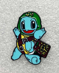 Squirtle Zelda Crossover Pin Badge