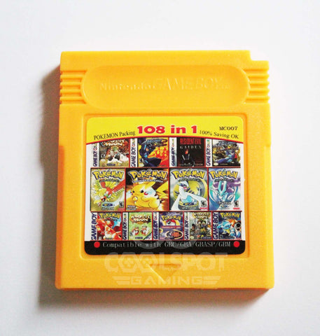 108 in 1 for Game Boy / Game Boy Colour - Version 2