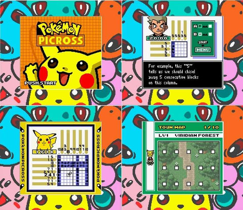 Picross for Game Boy Colour English Translation – Cool Spot Gaming