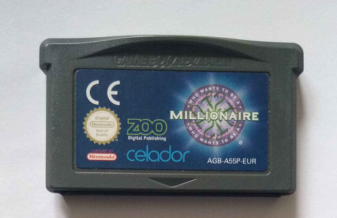 Who Wants to be a Millionaire for Game Boy Advance