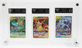 Acrylic UV-Protected Clear Display 3-Card Frame for PSA CGC GG Card Slabs