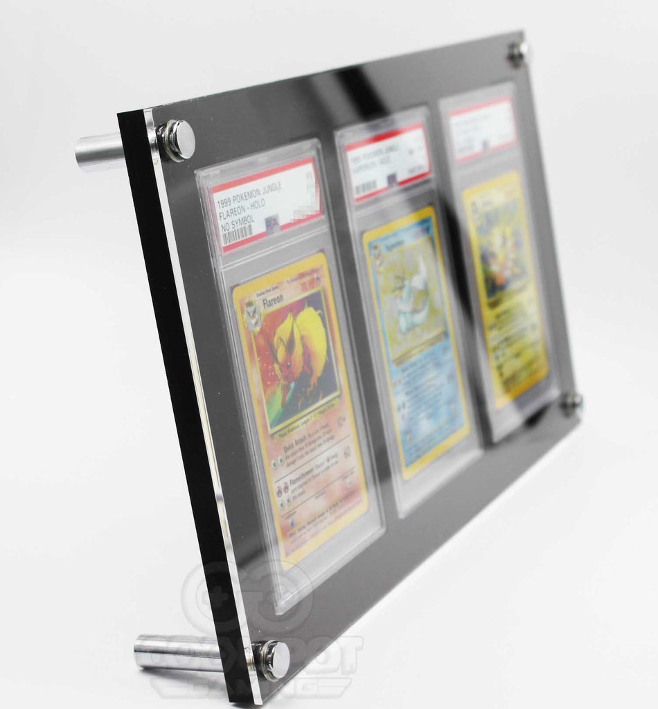 Card Protector Frame PCA Card Frame UV Resistant Plexiglass Protection For Pokemon, Magic: The Gathering (MTG) Pokemon Card Holder Card Protector Frame PCA Card Frame UV Resistant Plexiglass Protection For Pokemon, Magic: The Gathering (MTG) Pokemon Card Holder