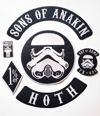 Sons of Anakin Full Size 6-Piece Patch Set
