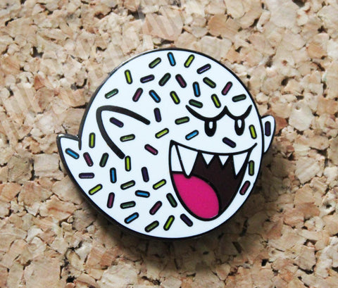 Boo Ghost Sprinkles - Super Mario Pin Badge