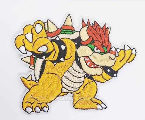 Bowser/King Koopa Embroidery Patch