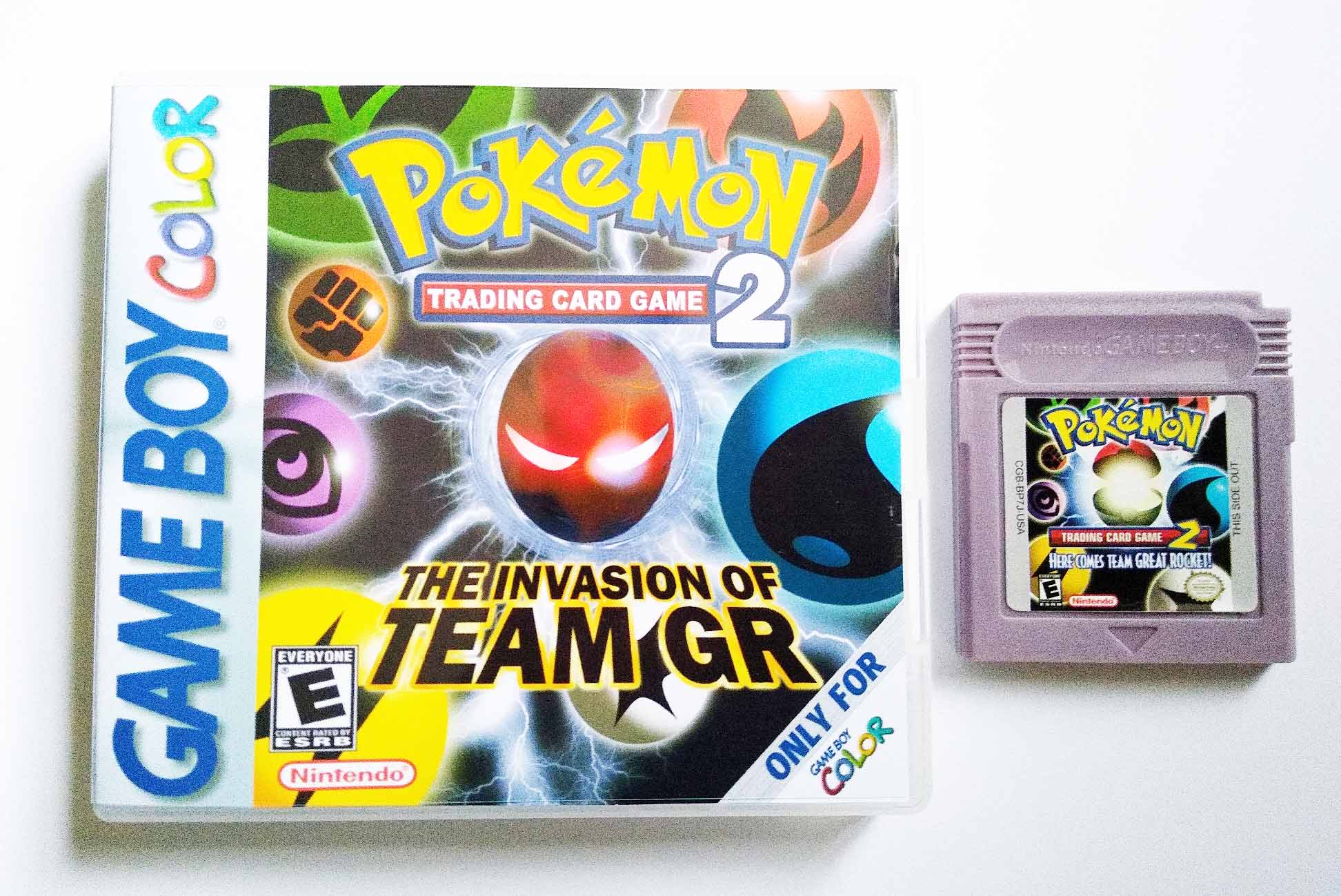 pokemon trading card game cartridge Trading Card Game 2: Here Comes Team GR! (Team Rocket) for Game Boy Co –  Cool Spot Gaming