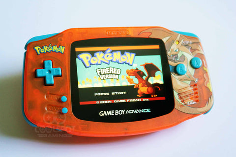 Game Boy Advance IPS V2 Console - Charizard Edition