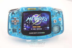 Game Boy Advance IPS V2 Console - Clear Blue + Chrome Buttons