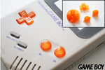 Game Boy Original DMG Replacement Buttons - Clear Orange