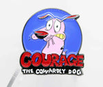 Courage the Cowardly Dog Pin Badge