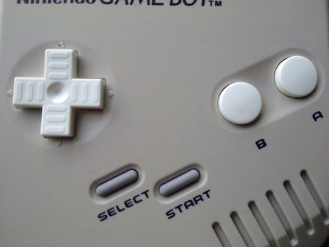 Game Boy Original DMG Replacement Buttons - Cream Pearl White