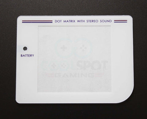 Game Boy DMG White Plastic Lens
