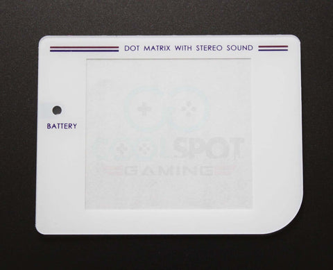 Game Boy DMG White Plastic Lens