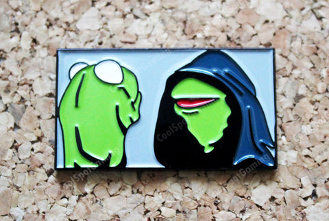 Evil Kermit - Enamel Pin Badge