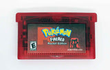 FireRed Rocket Edition for Game Boy Advance GBA