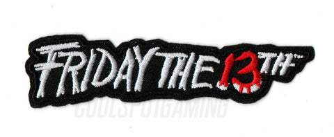 Friday the 13th Logo - Sew/Iron On Patch