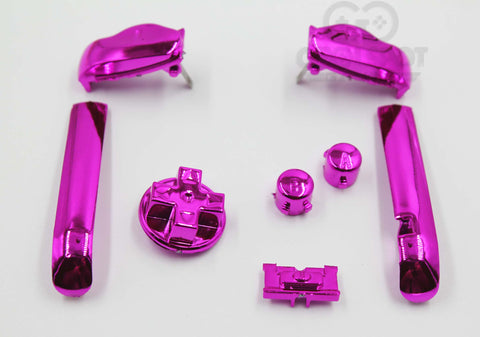 Game Boy Advance (GBA) Replacement Buttons - Metallic Purple