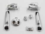 Game Boy Advance (GBA) Replacement Buttons - Metallic Silver/Chrome