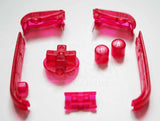 Game Boy Advance (GBA) Replacement Buttons - Clear Berry Red