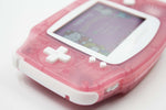 Game Boy Advance IPS V2 Console - Clear Pink and White