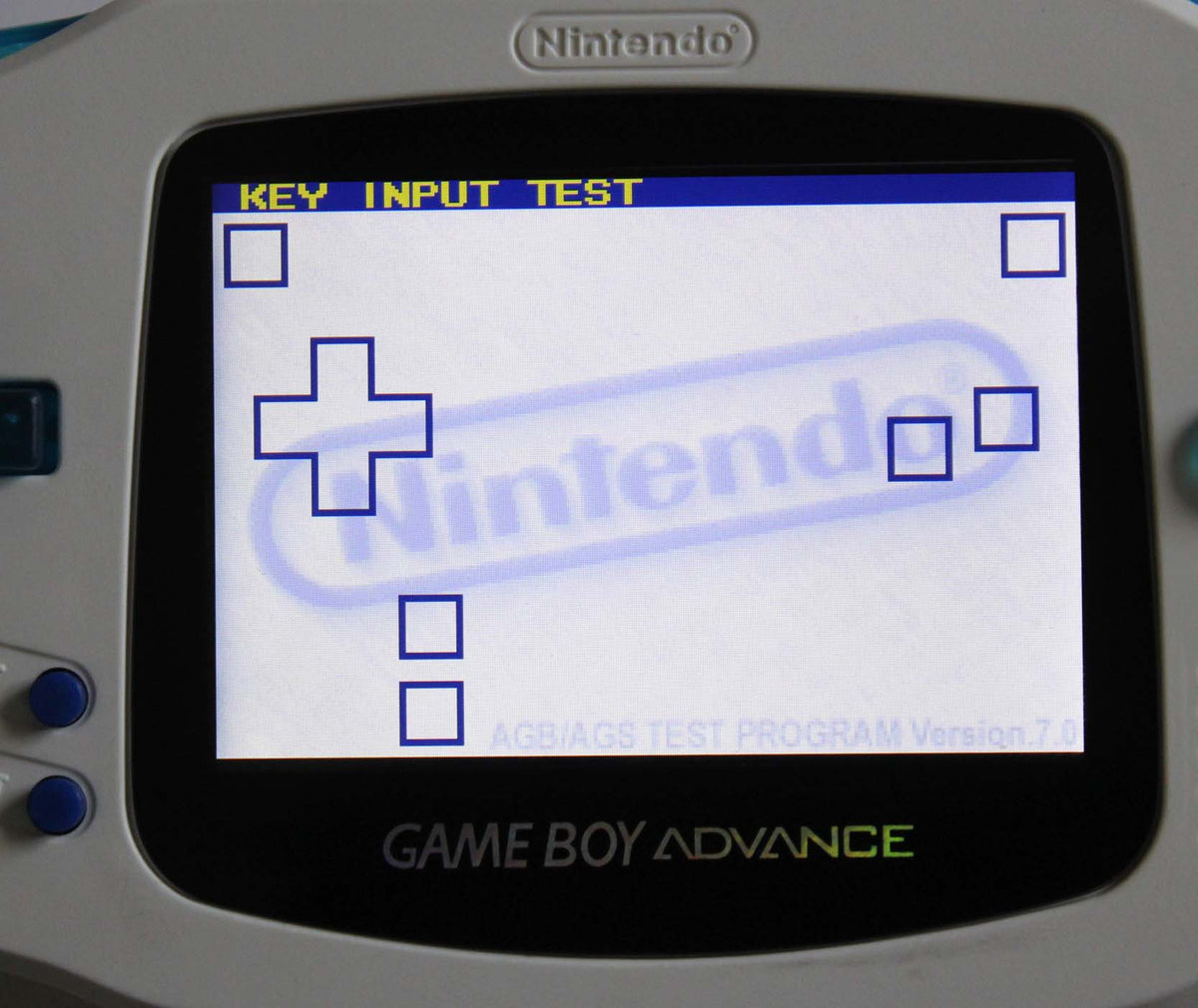 Game Boy Advance GBA Hardware Test Cartridge – Cool Spot Gaming